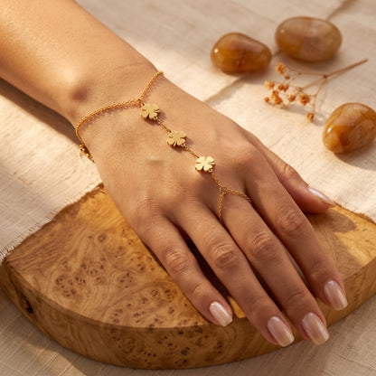 Die Kleeblatt-Fingerkette