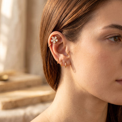The Floral Piercing Stud
